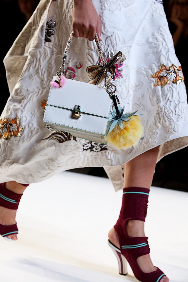 fendi banana bag charm