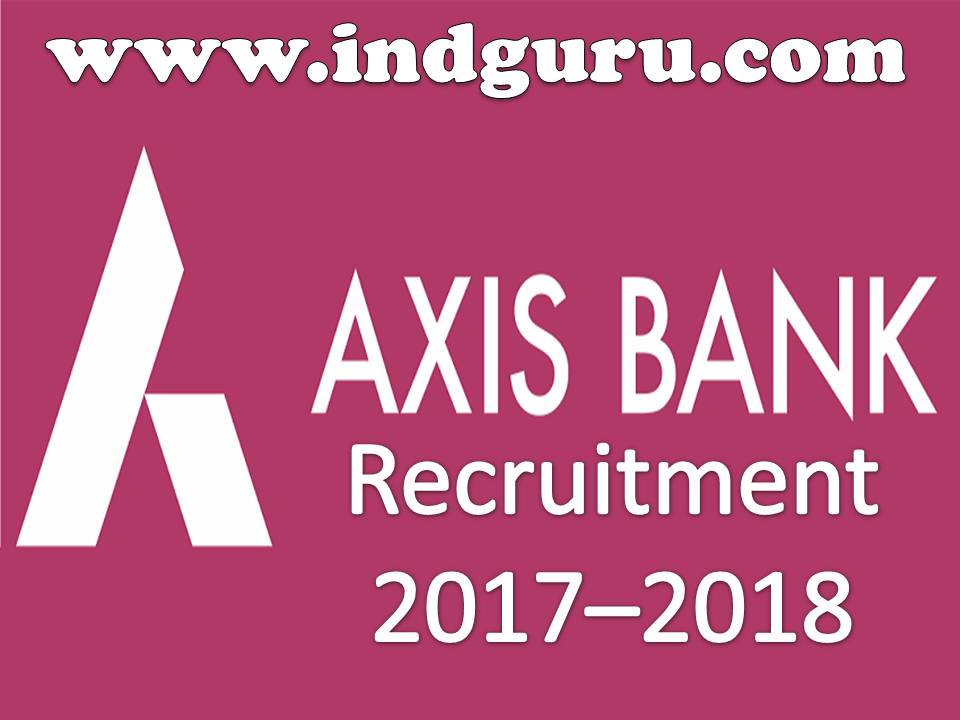 Axis Bank Recruitment