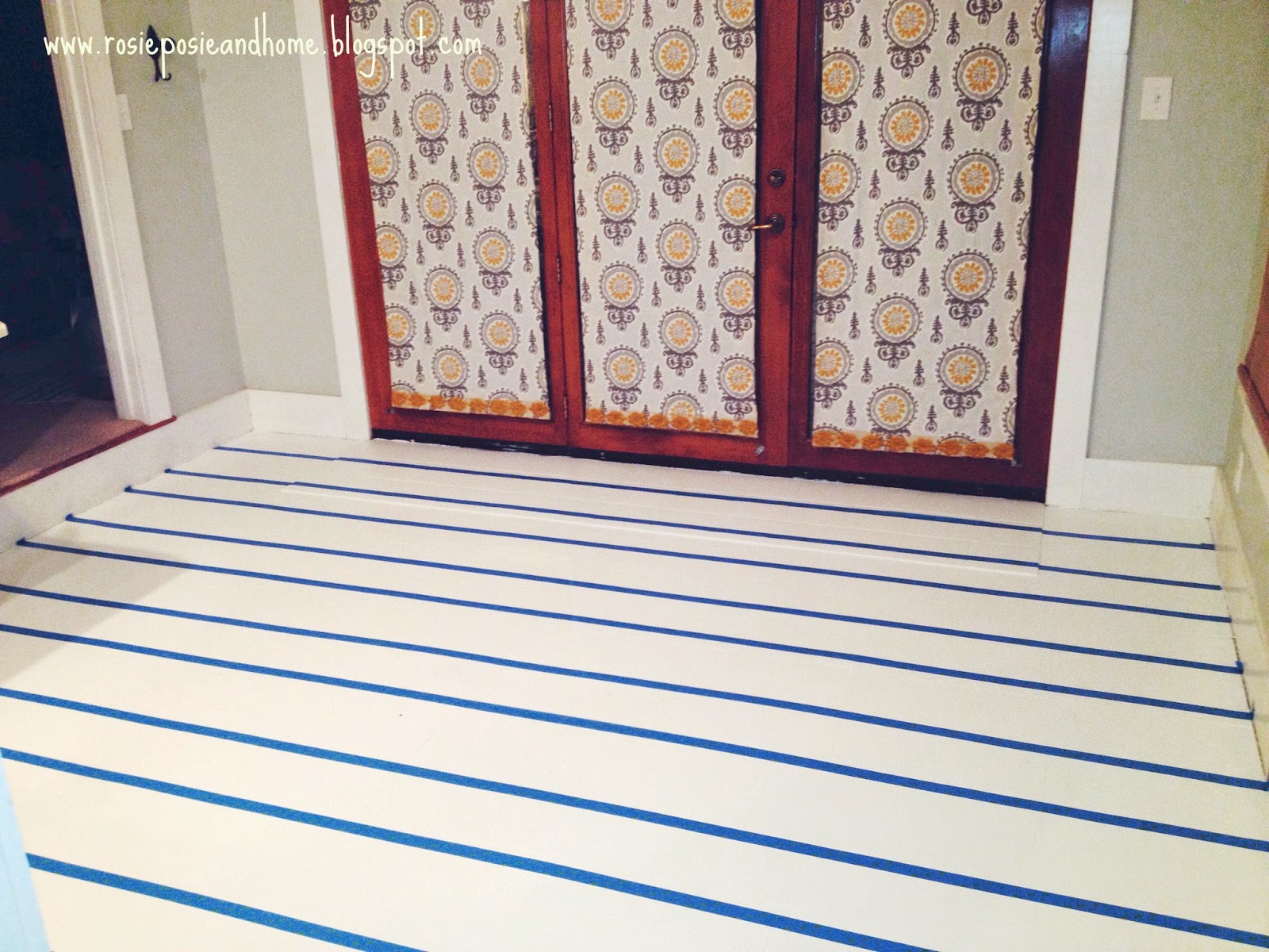Rosie Posie & Home.: Painting our Vinyl Floors