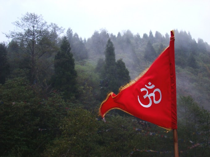 Jhandi or Jhandas ­- a symbol of hope and spirituality hindu flags