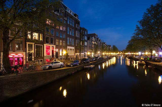Quartiere a luci rosse-Red light district-Amsterdam