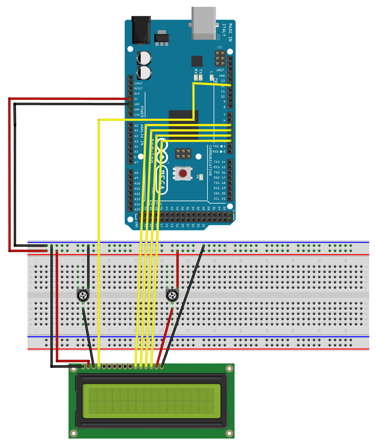 Connect LCD Display to Arduino – SK Tech