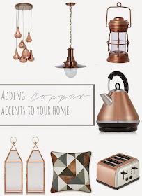 Copper Accents to your home