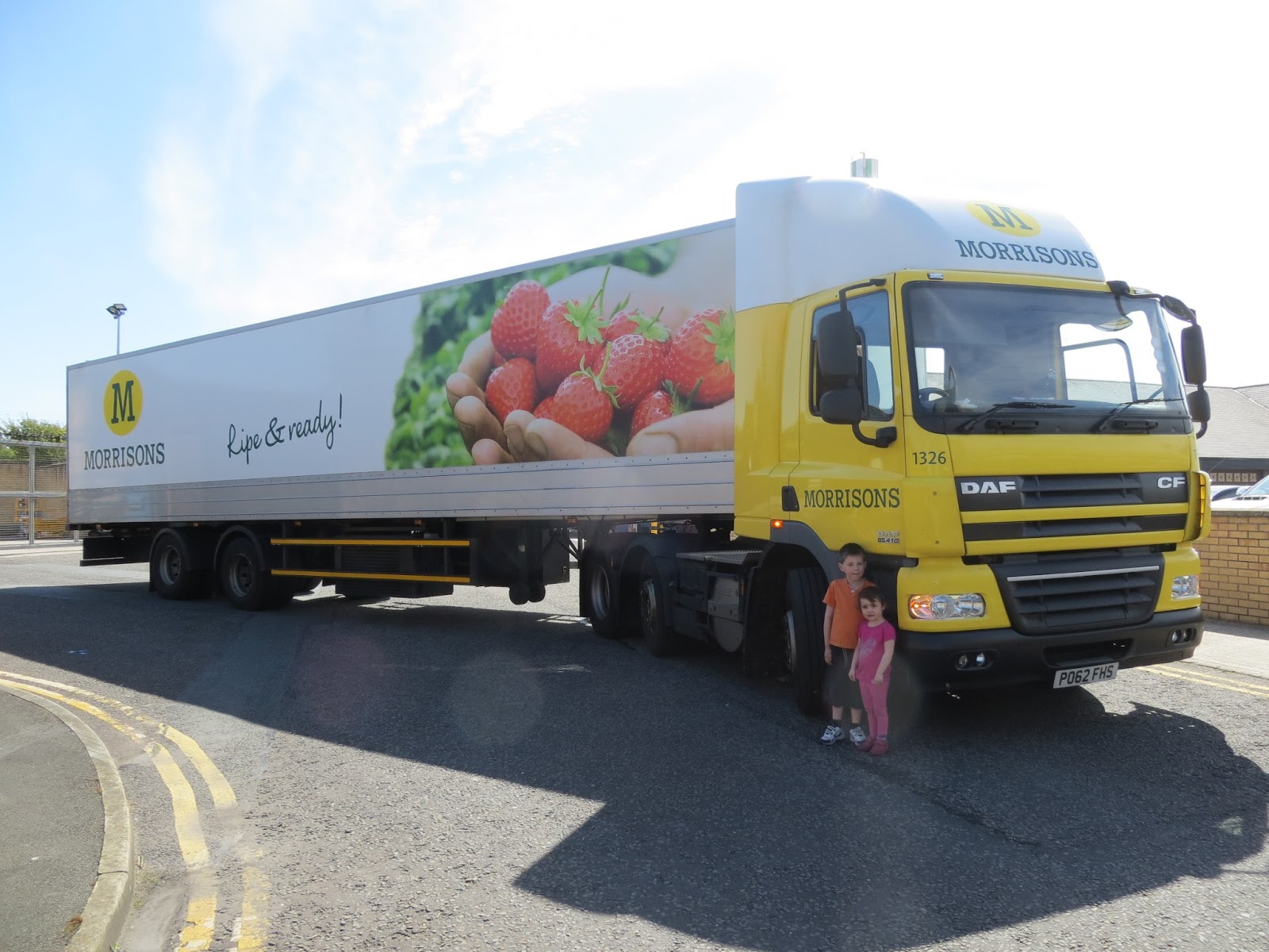 Teddy Bear Tales Morrison's trucks