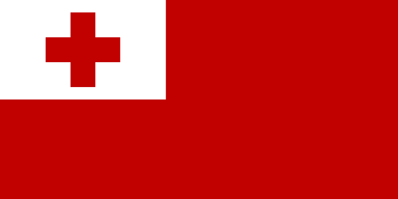 Logo Gambar Bendera Negara Tonga PNG JPG ukuran 800 px