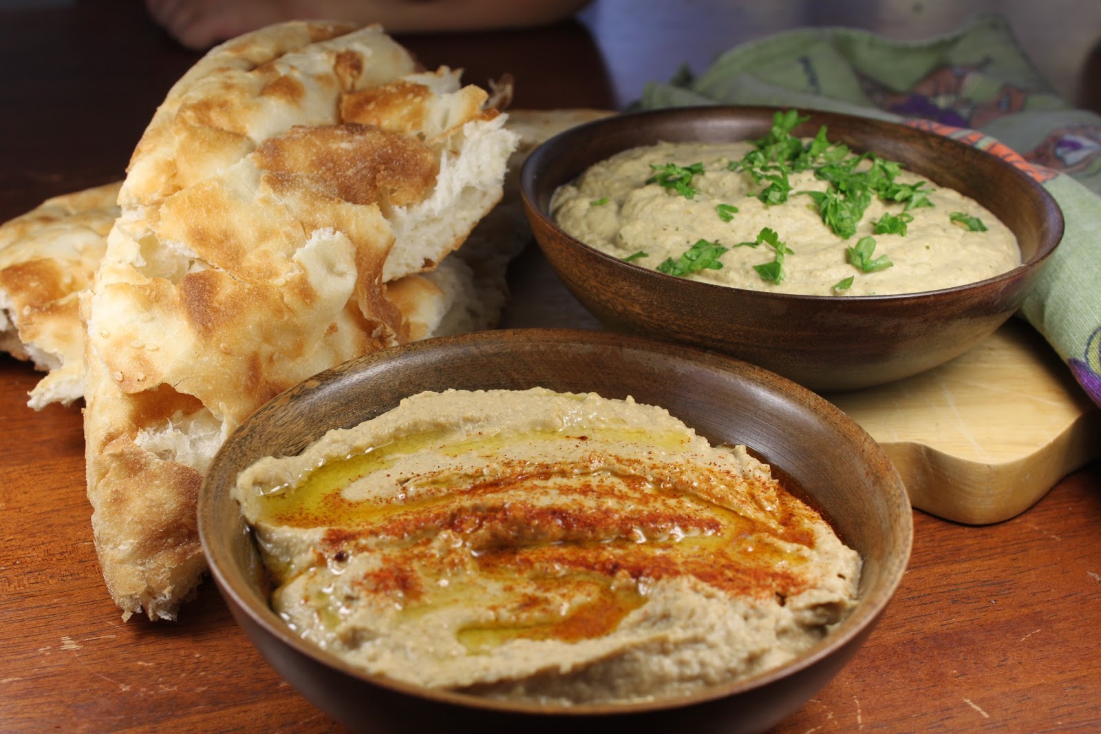 Dyna's Egyptian Cooking Hummus bi Tahina حمص بالطحينة Hommus dip