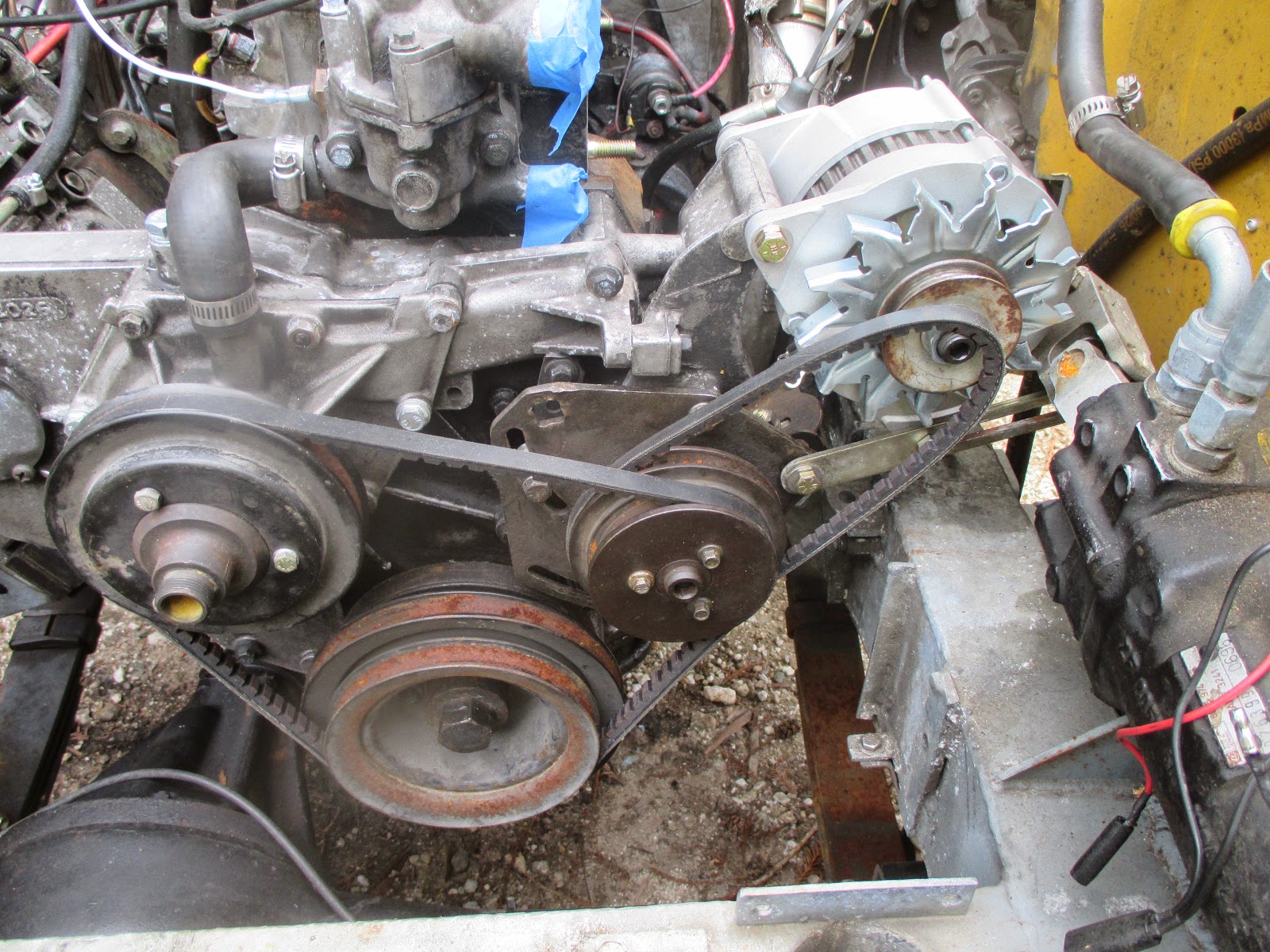 Genocache Discovery 200TDI into Series belt issues