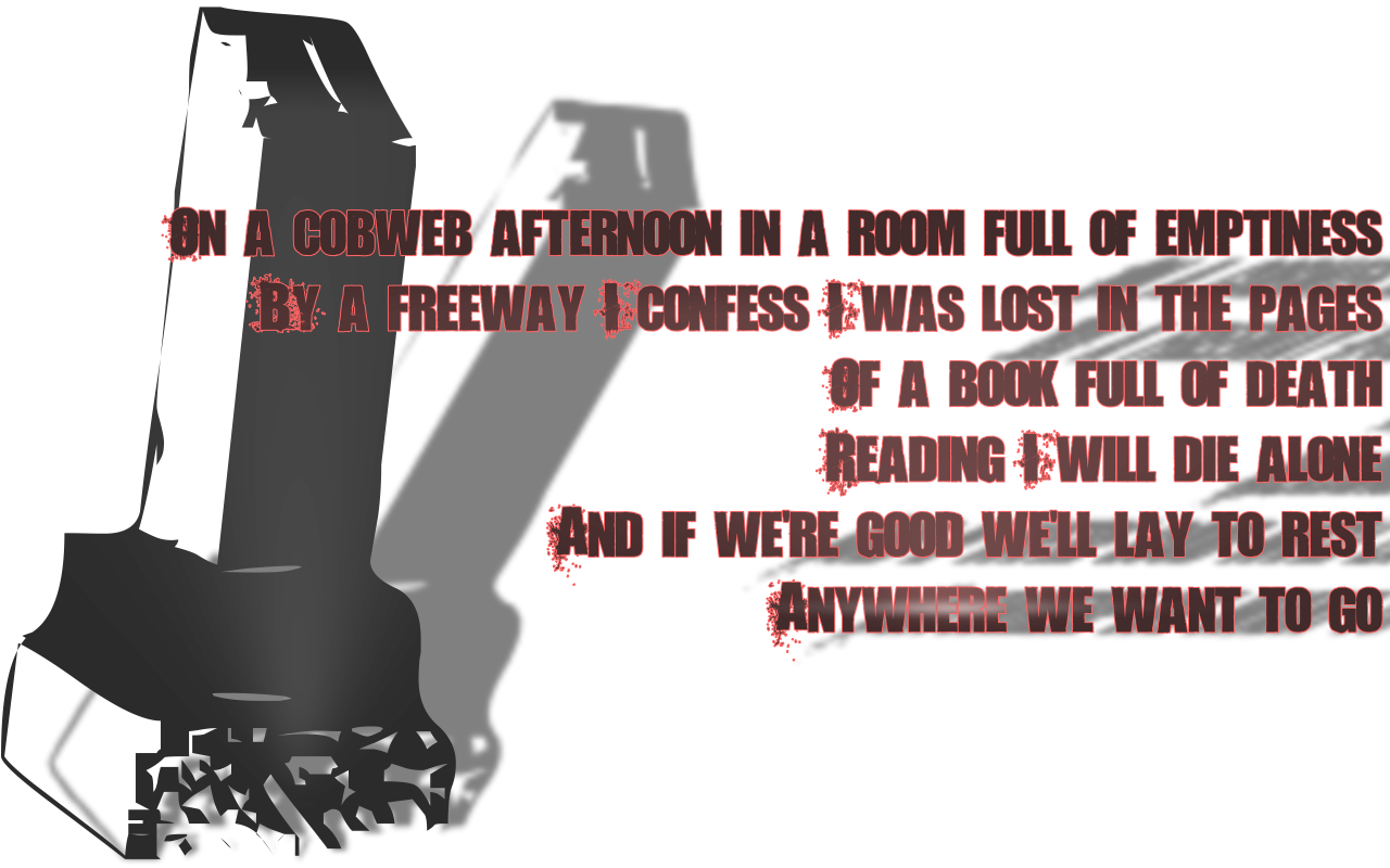 Song Lyric Quotes In Text Image: Like A Stone - Audioslave Song Quote Image