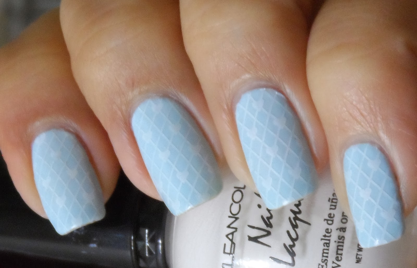 Just Me and My Nails: Blue Valentine Nails