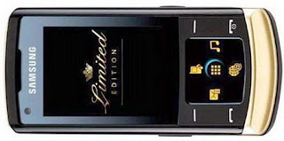 Samsung U900 Soul in Black and Gold limited edition