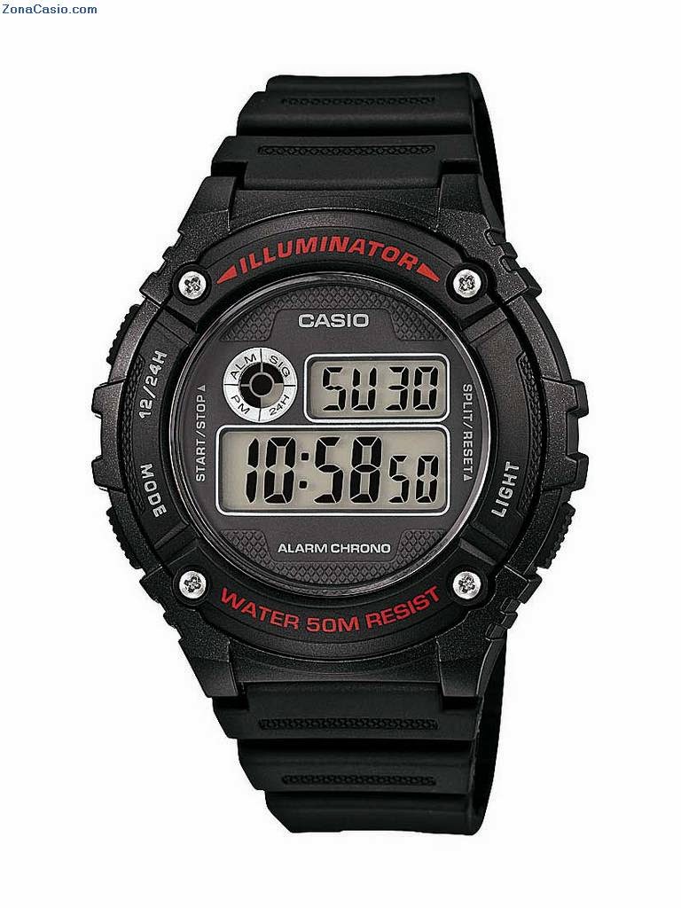 Zona Casio: En exclusiva: primeras imágenes de los nuevos Casio W-216 y casi nos reservamos