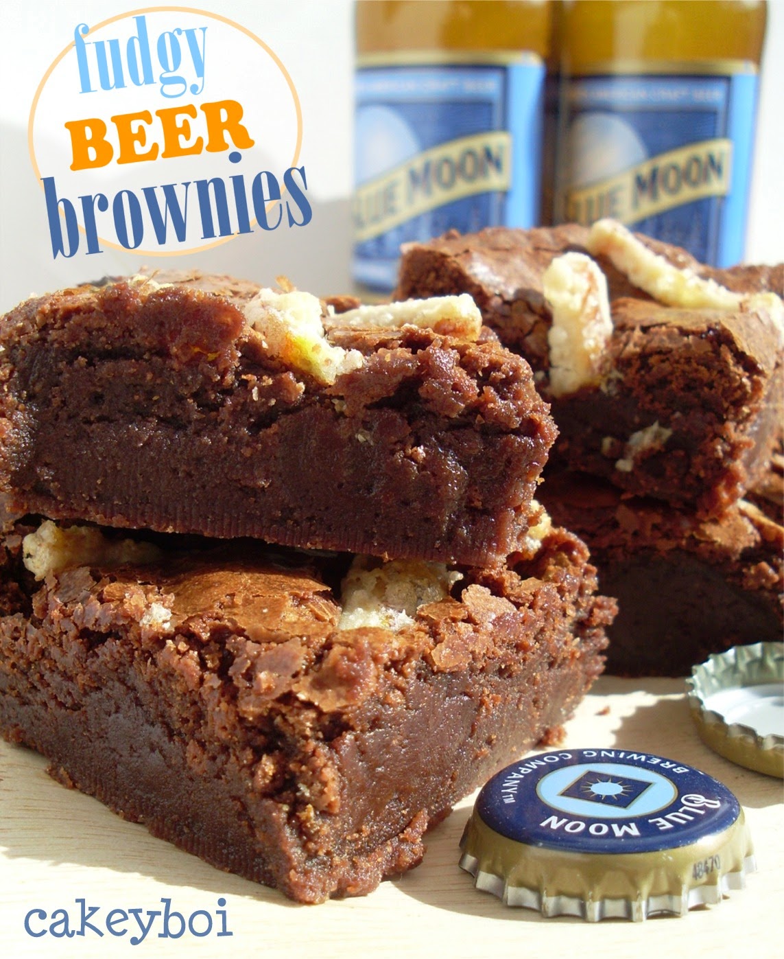 Cakeyboi Fudgy Beer Brownies