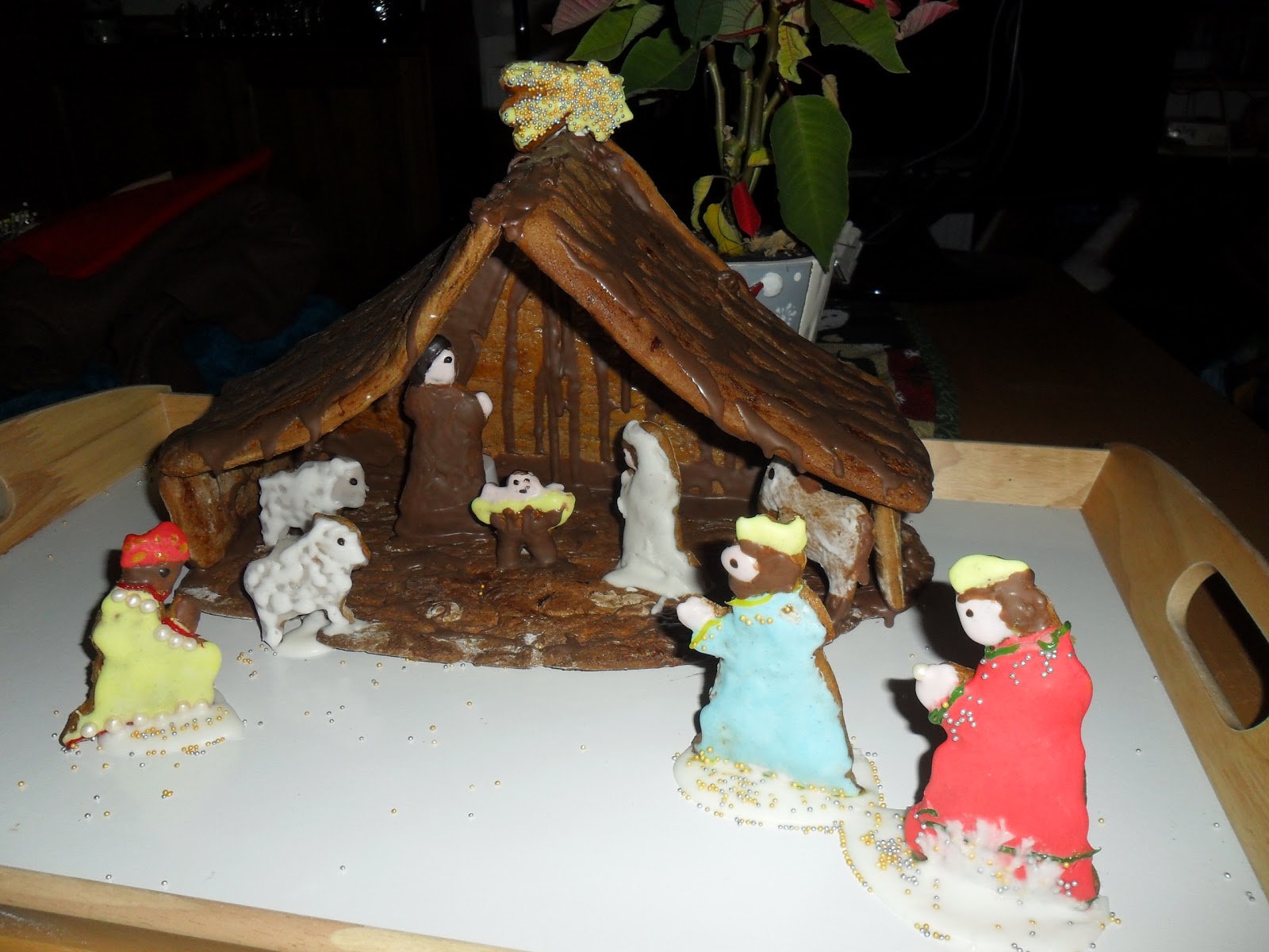 Sabines und Anjas Hobbyeck LebkuchenKrippe