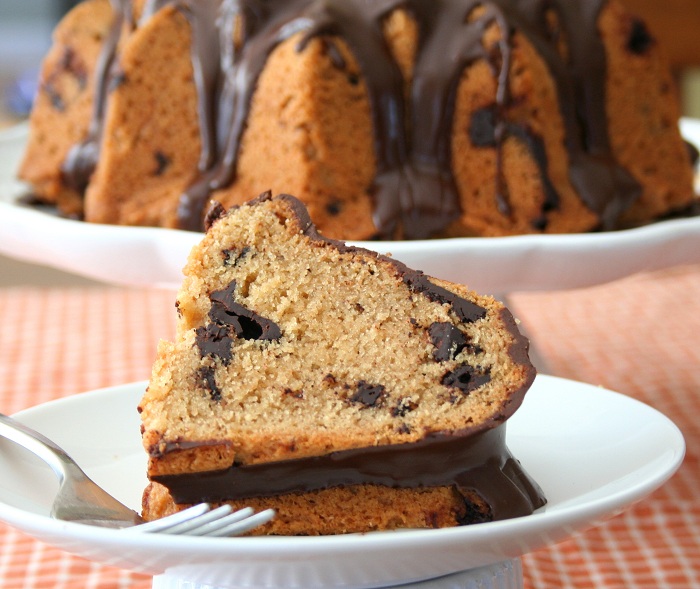 Peanut Butter Chocolate Chip Cake Recipe | All Day I Dream About Food
