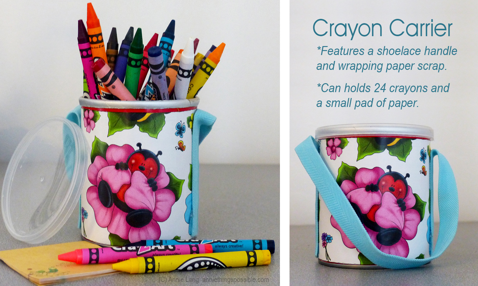 6 Ideas for Pringle Cans!