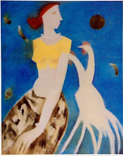 Women V, 1998, Painting by MB Patil, Image source published by Images gallery, publisher M.G.Doddamani