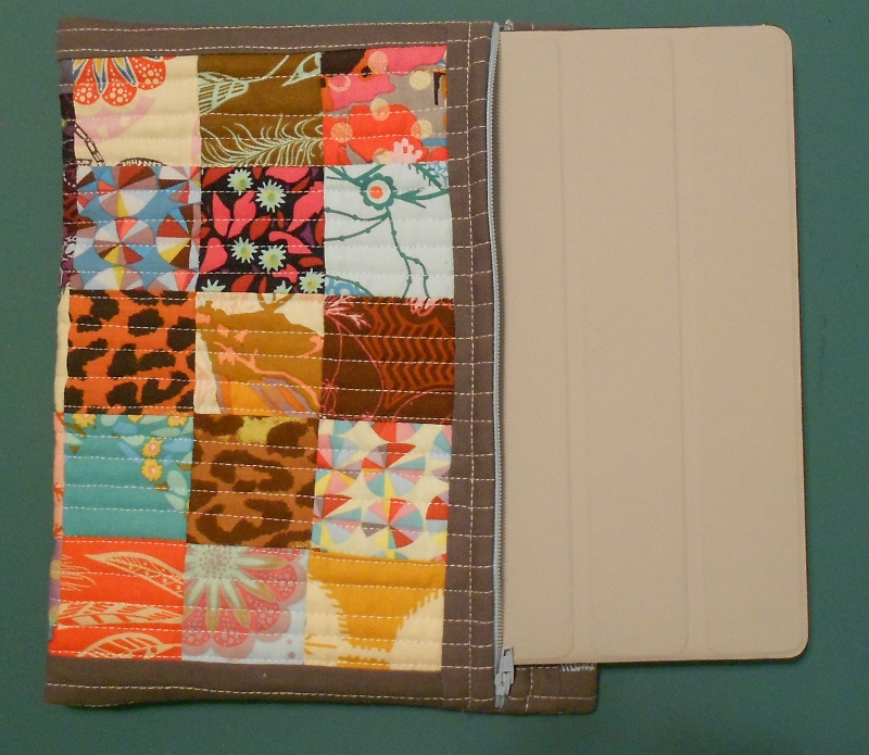 Kinda Quilty Finish It Friday iPad Pouch