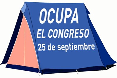 La ocupación del Congreso el 25-S dispara alarmas y guerras internas