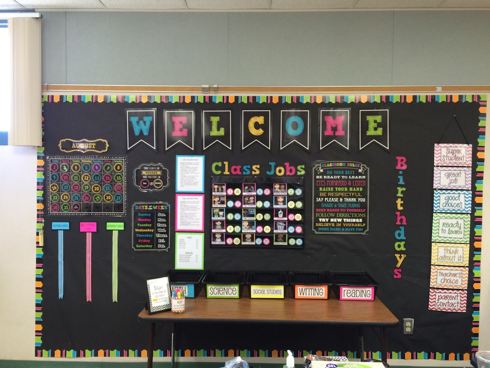 Pretty in Primary FirstYear Teacher Classroom Decor