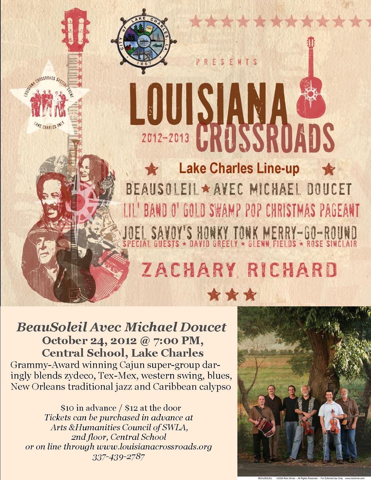 HEartBEAT Louisiana Crossroads Presents BeauSoleil Avec Michael Doucet
