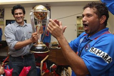 India  World Cup 2011 Celebration Pics