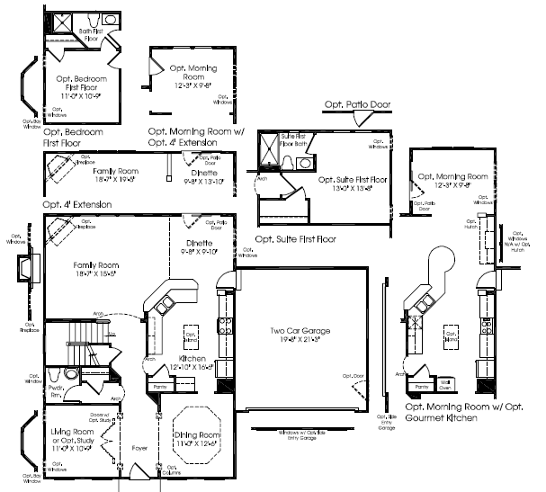 Floors, Doors, and More Building our Ryan Home Floor Plan