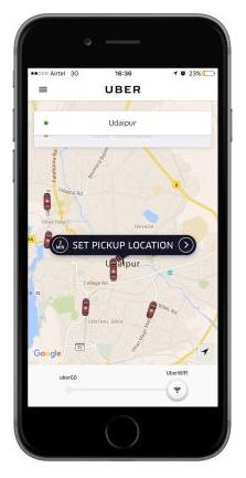 Uber Udaipur brings free WIFI to UberGO