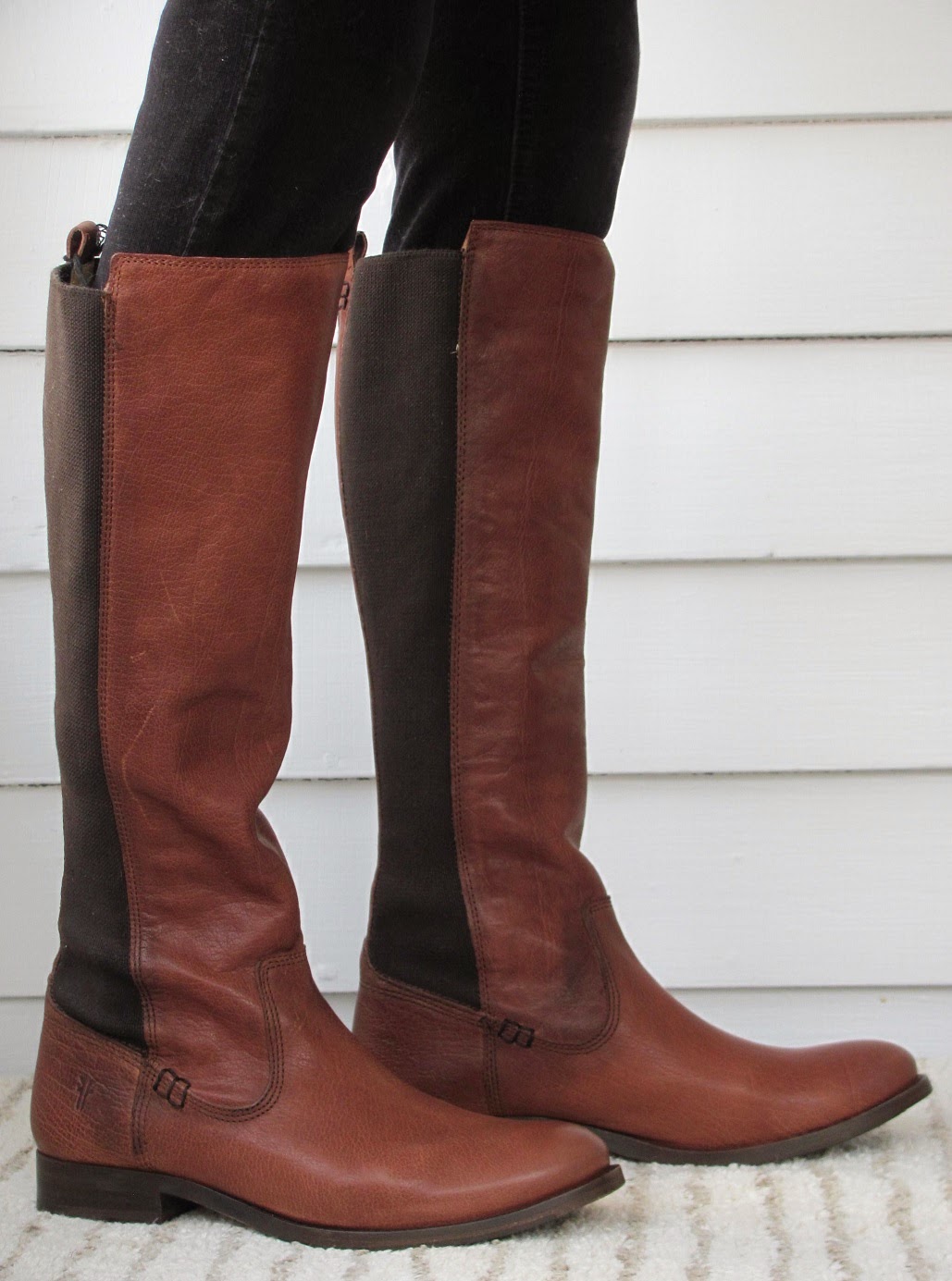 Howdy Slim! Riding Boots for Thin Calves: Frye Molly Gore Tall