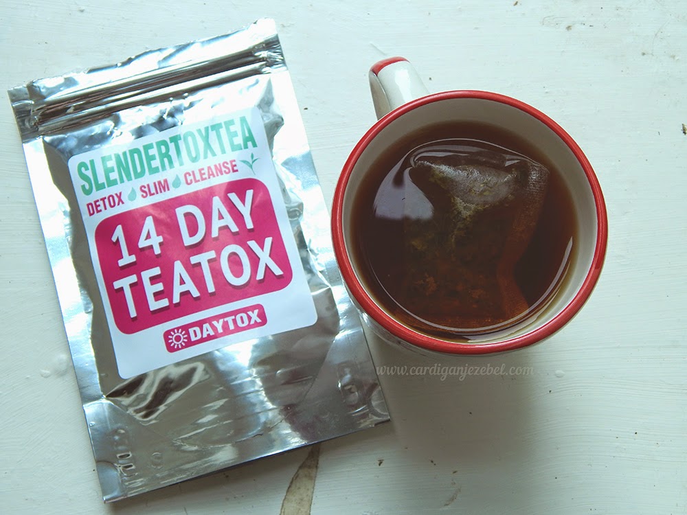 Slendertoxtea 14 day teatox daytox tea brewing 