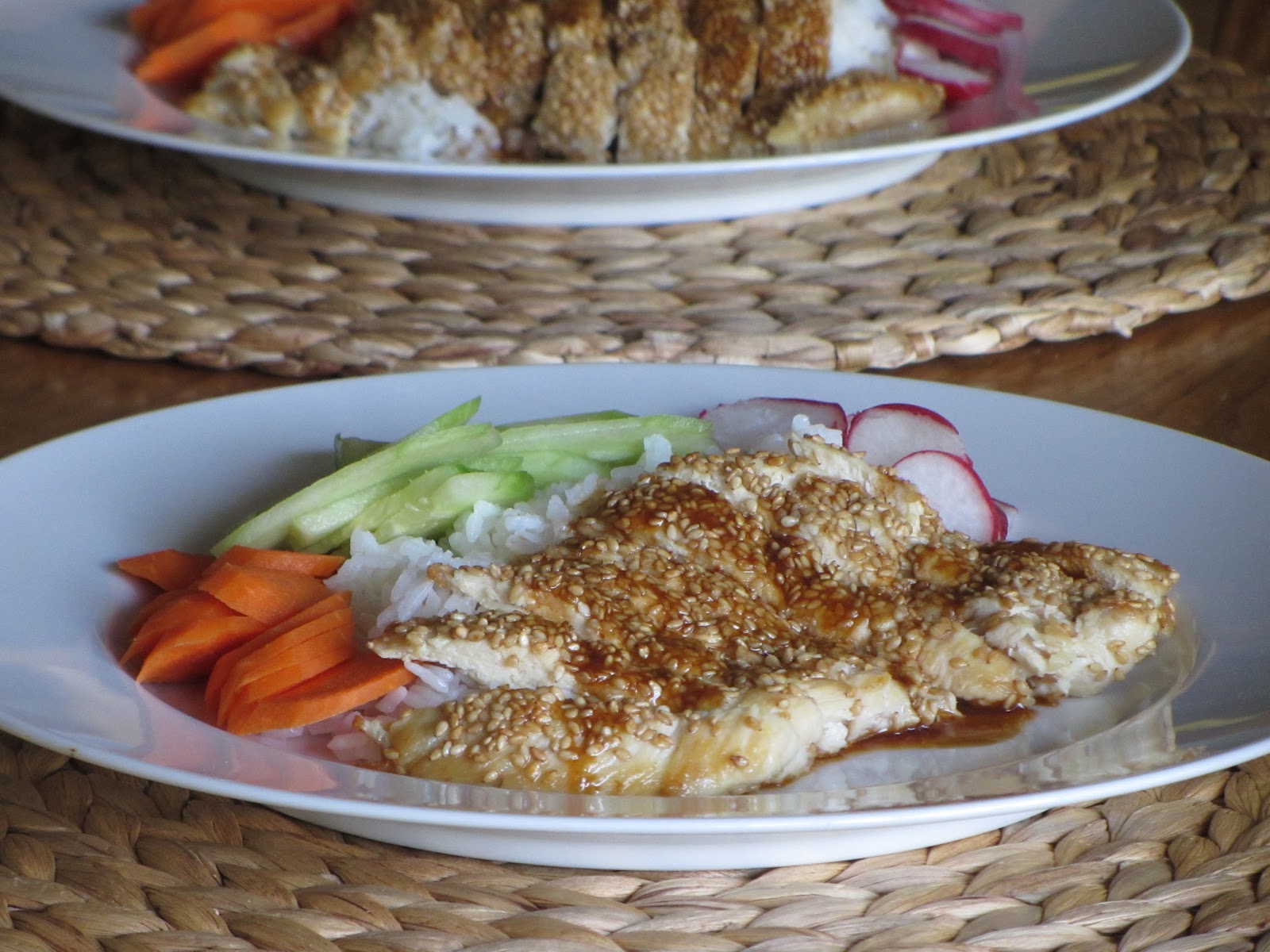Tracy's Living Cookbook Sesame Seed Chicken