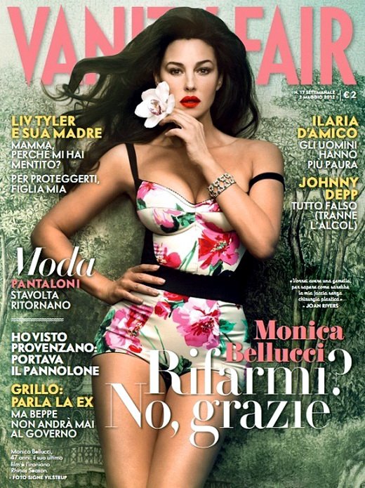 Monica Bellucci: Covers Vanity Fair Italy May 2012