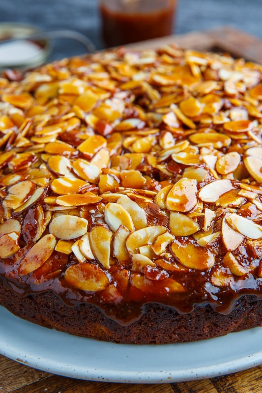 Caramel Soaked Almond Cake Recipe on Closet Cooking