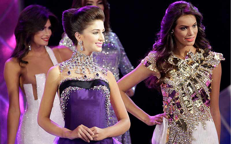 SASHES AND TIARAS.....Miss Venezuela 2016 EVENING GOWN RECAP! Nick