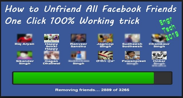 How to remove Group, Unfriend, Unlike Pages in Facebook at Once Click