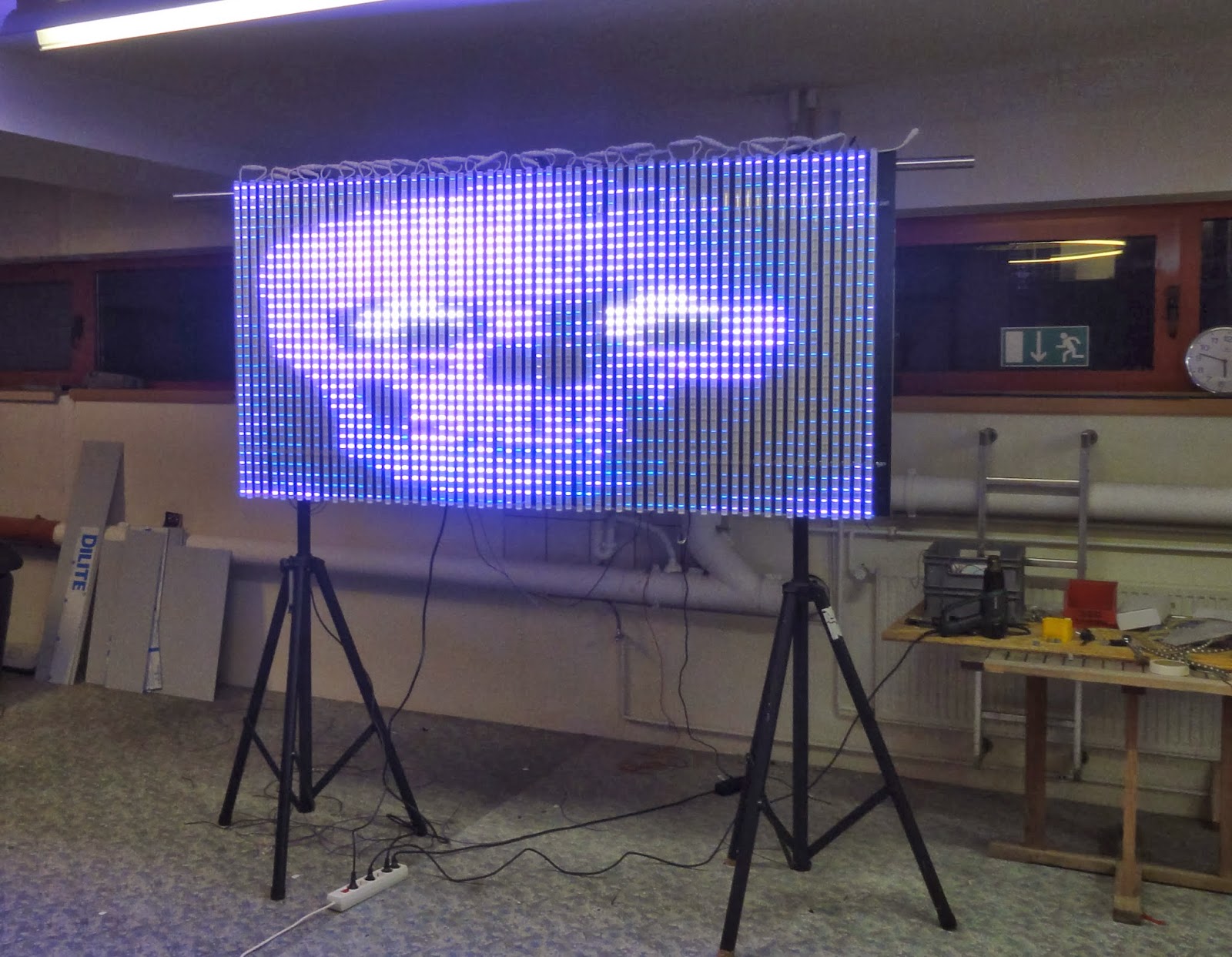 How to Build a LED Display flexible Soften CHEAP and Easy How to Build