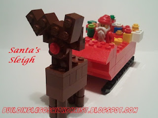 ChristmasChristmas LEGO Creations, Santa Sleigh, LEGO Creations, LEGO Instructions