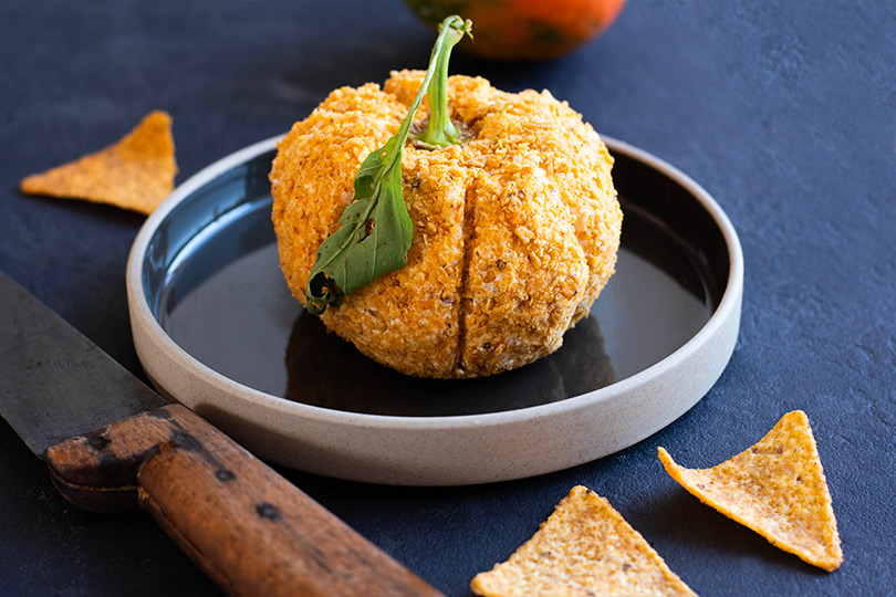 recette Citrouille fromage halloween