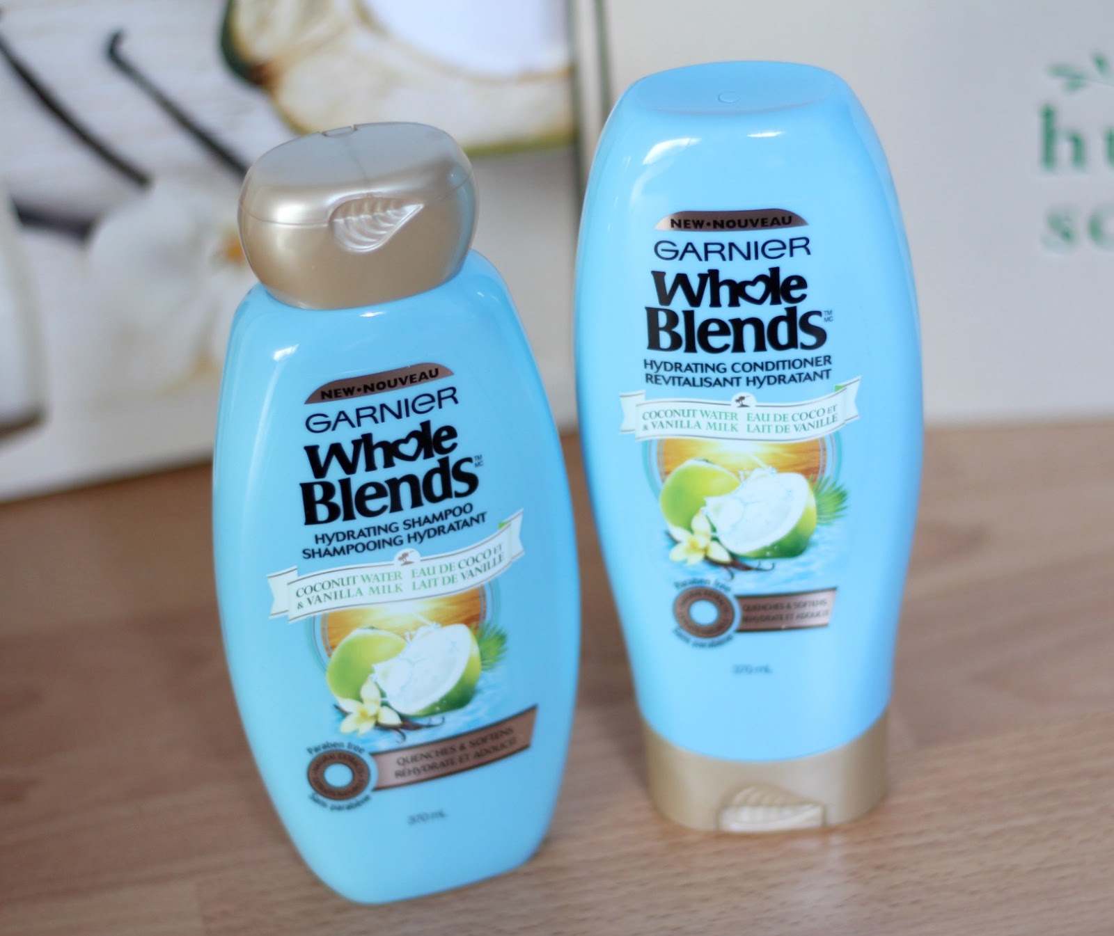 Garnier Whole Blends Hydrating Shampoo & Conditioner (Coconut Water