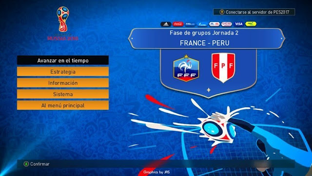 World Cup Graphic Menu PES 2017 World Cup Graphic Menu PES 2017
