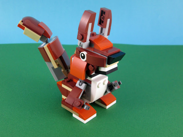 Set LEGO® Creator 3in1 31044 Park Animals - modelo 3: Esquilo