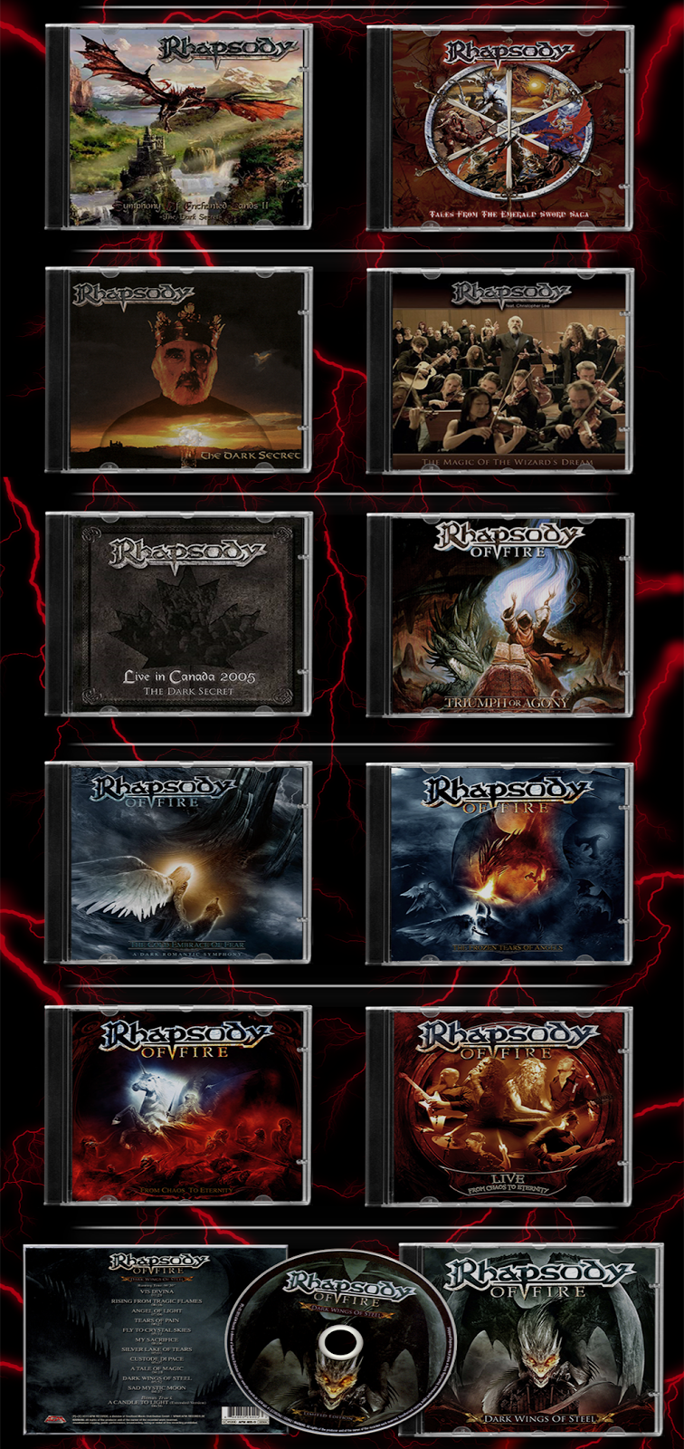 Rhapsody Of Fire l (1995-2016) l Symphonic/Power Metal