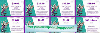 Free Printable Chuck E Cheese Coupons Free Printable Chuck E Cheese Coupons