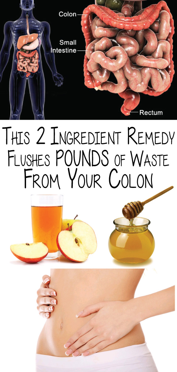 This 2 Ingredient Remedy Flushes POUNDS of Waste From Your Colon