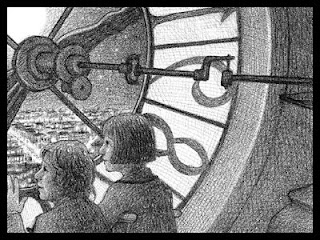 illustration from The Invention of Hugo Cabret by Brian Selznick