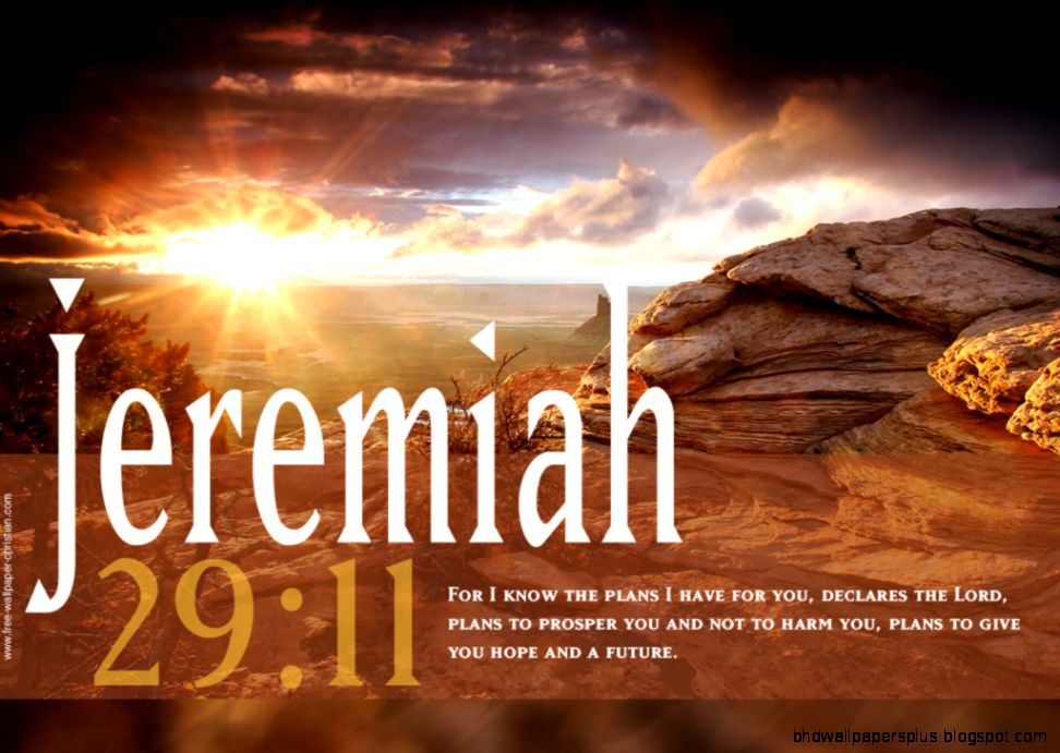 Bible Verse Jeremiah 29 11