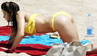 Softly Temperature 50 Pics Of Stephanie Seymour In Yellow Bikini At