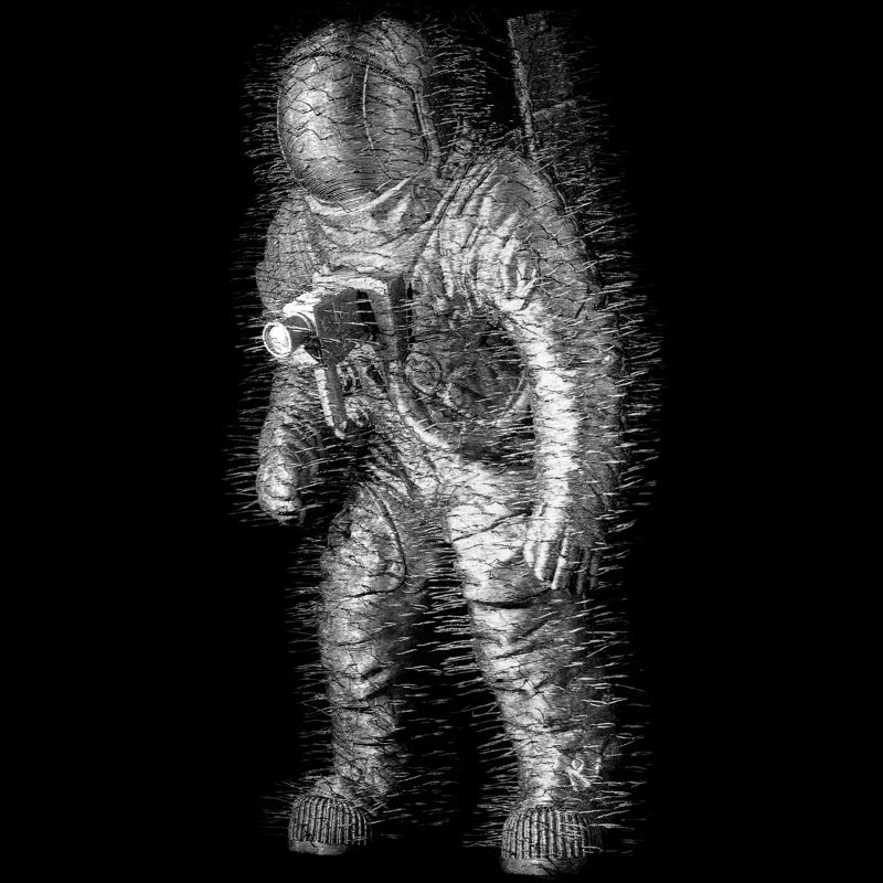 Simply Creative Coat Hanger Sculptures by David Mach