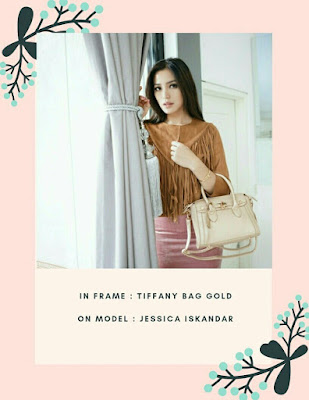 Jessica Iskandar JH Tiffany Bag Gold