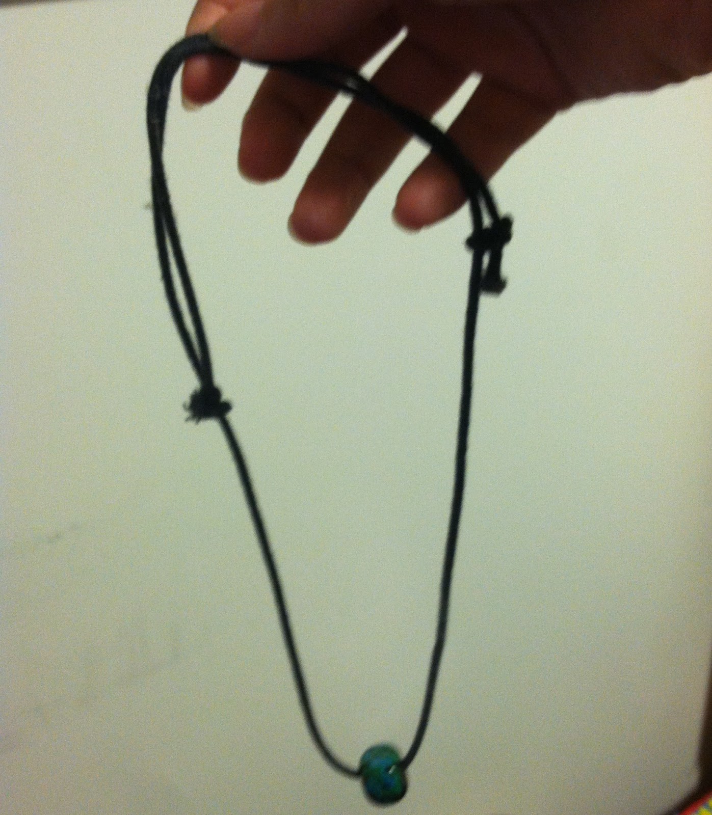If I can do it, you can too! Adjustable Necklace Knot Tying