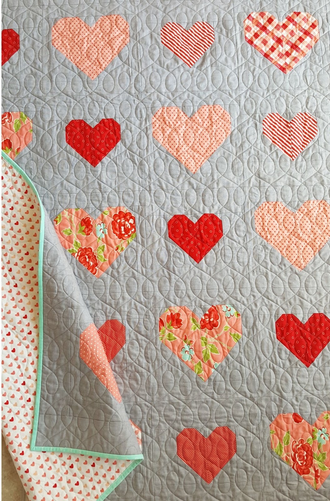 Heart Quilt Patterns Printable